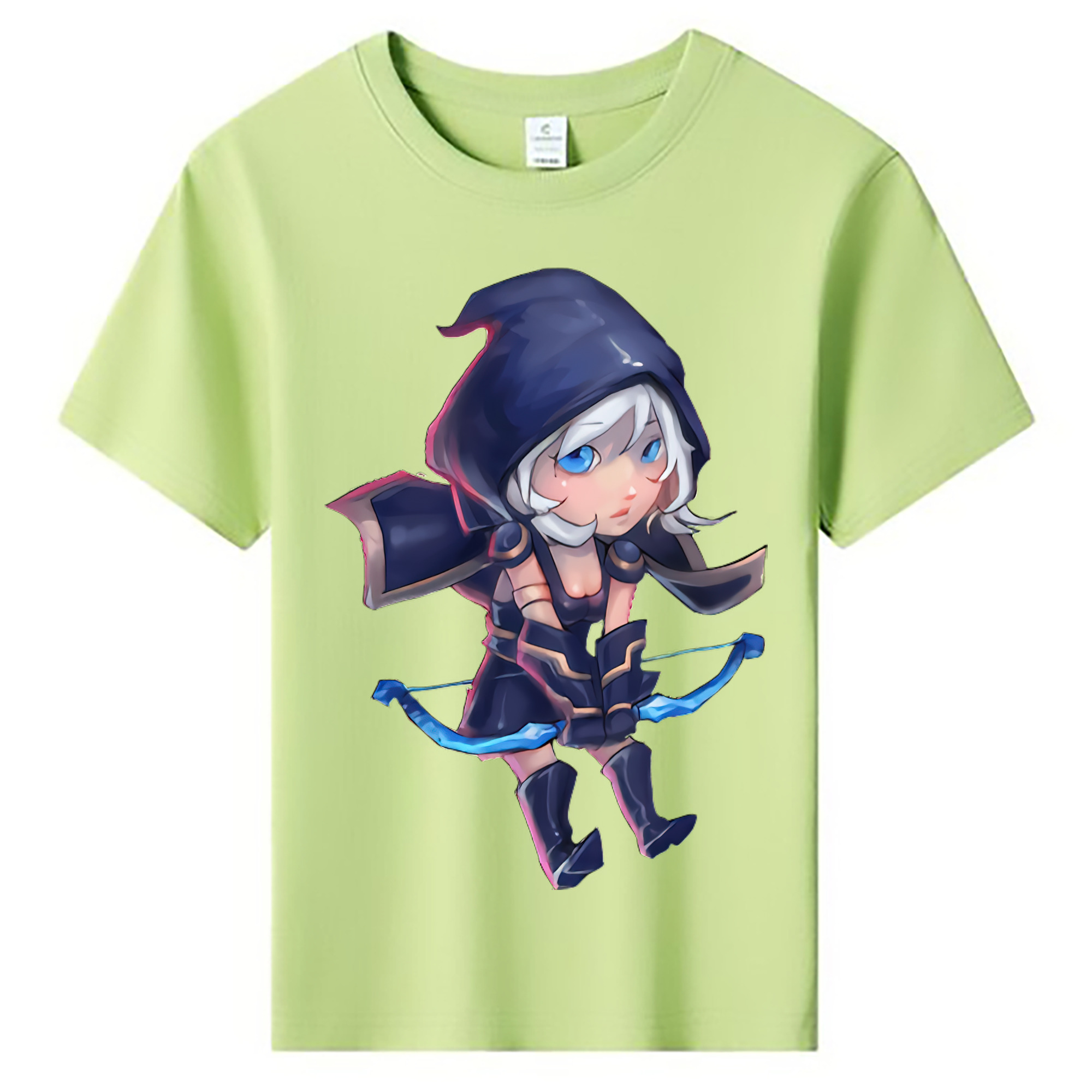 （画像用） リーグ・オブ・レジェンド League of Legends LOL 綿100％キッズTシャツ（フロントプリント）